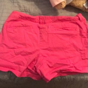 Pink shorts
